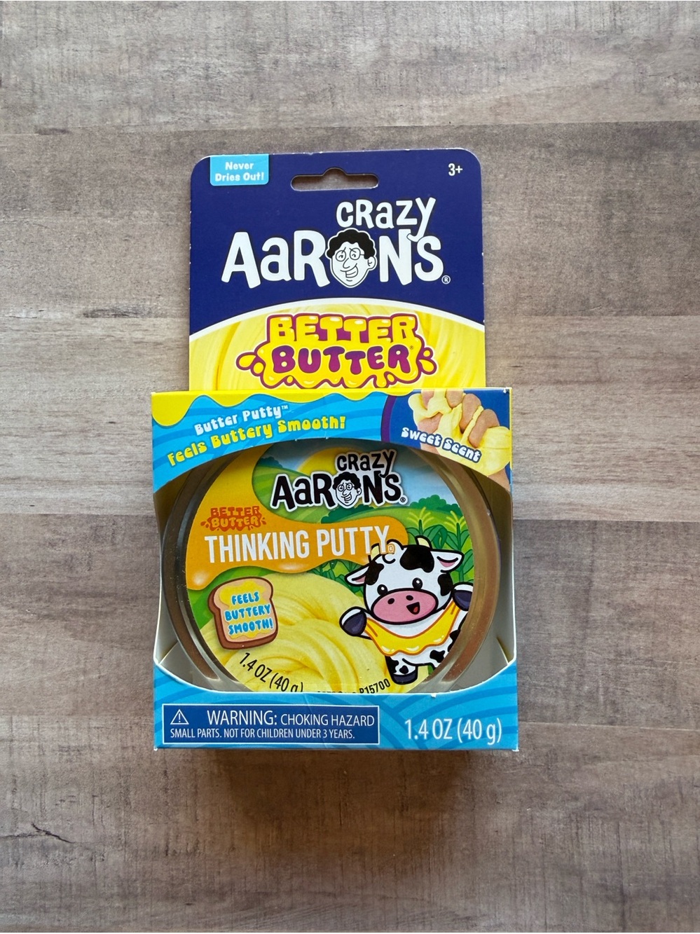 Crazy Aaron’s Better Butter Thinking Putty Sensory Toy 🧈